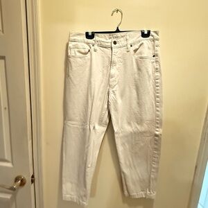 Lucky Brand Cream Denim Pants